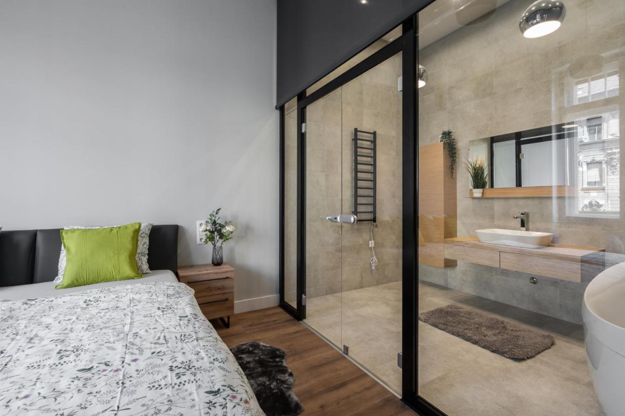 Апартаменты Buenos Boutique - A/C, 2 Bathrms, Amazing View Будапешт Экстерьер фото